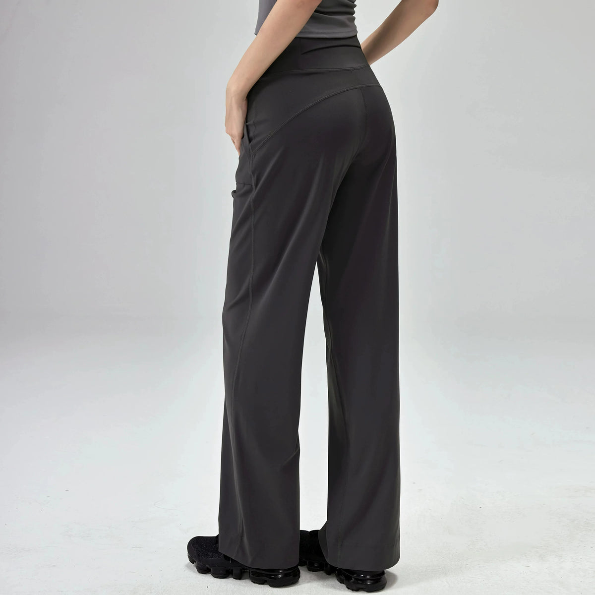 ハイウエスト ワイドヨガパンツ 3512